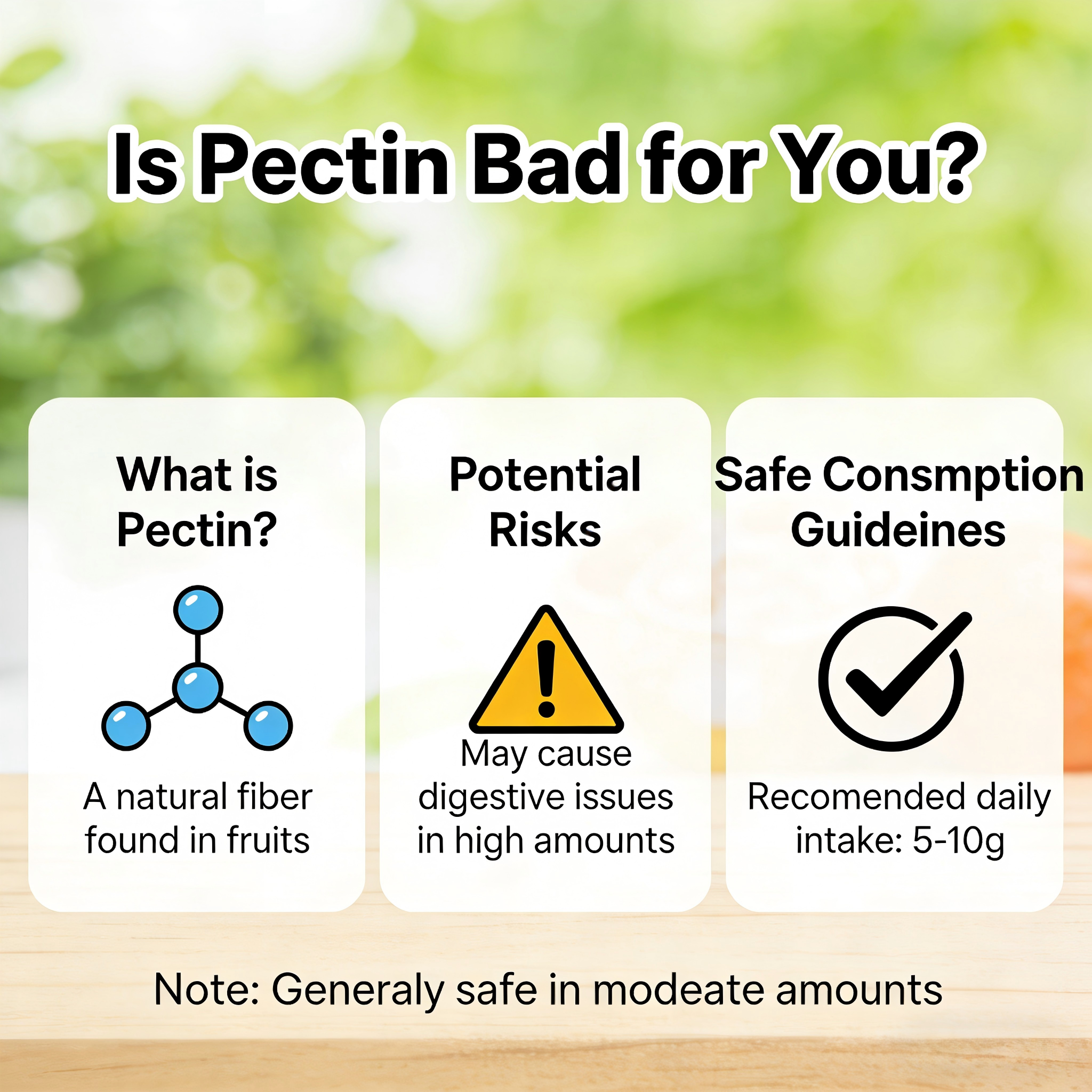 Mengapa pektin buruk bagi Anda